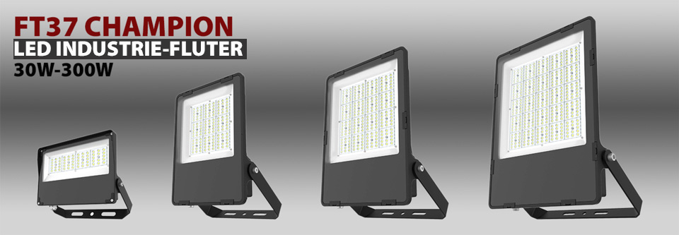 30W-300W IP66 INDUSTRIELLE LED-REFLEKTOR-SERIE - hpLED