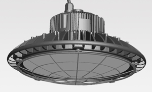 hiLUX LED hallenstrahler Ballwurfsicherer Schutzkorb
