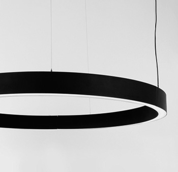 LED-Pendel-Ringleuchte mit großem Durchmesser