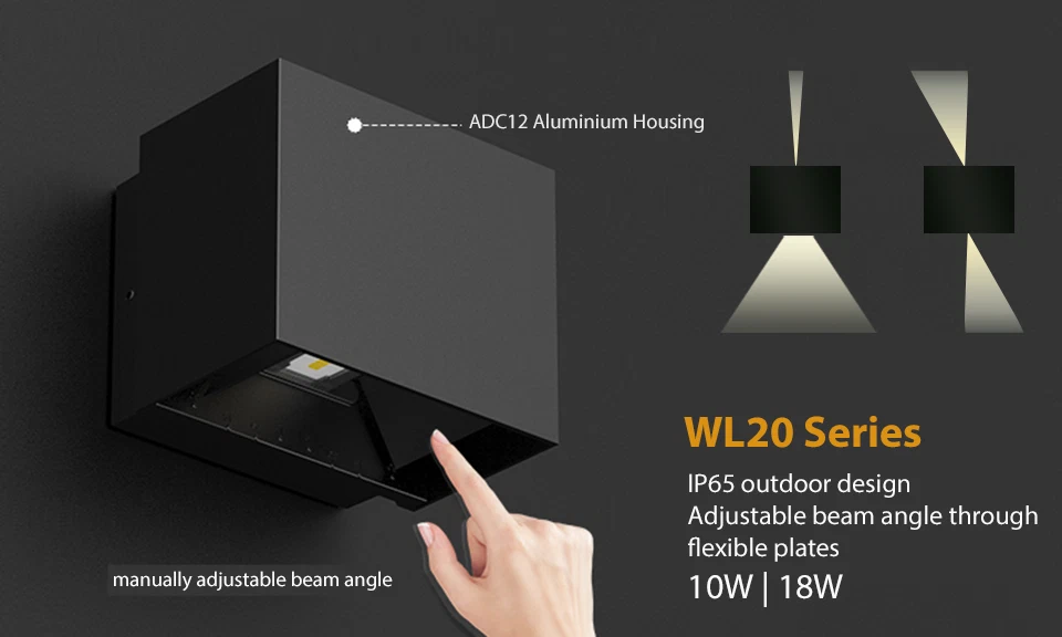 IP64 LED wandleuchte